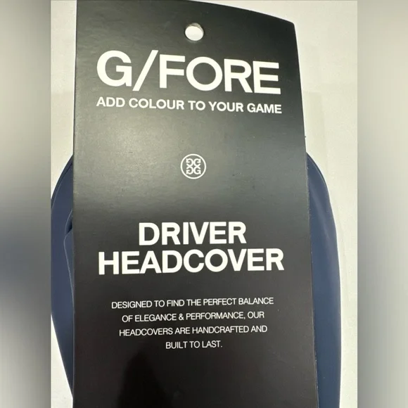 G/Fore G4 Driver Golf Headcover Skull & Tees Navy Blue Twilight - Picture 4 of 5